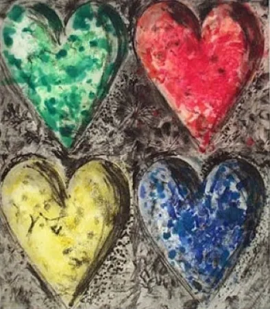 版画 Dine - Watercolor in Galilee 