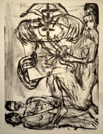 石版画 Disler - Untitled