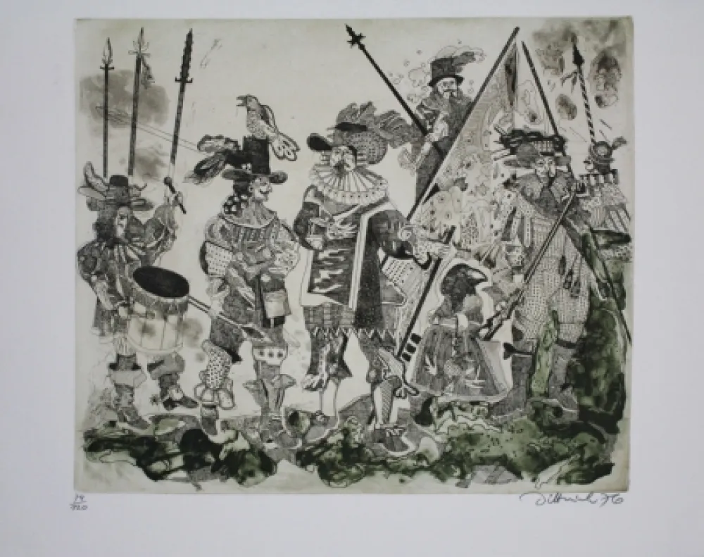 蚀刻飞尘法 Dittrich - Schlacht