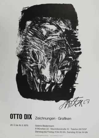 石版画 Dix - Otto Dix Zeichnungen - Grafiken