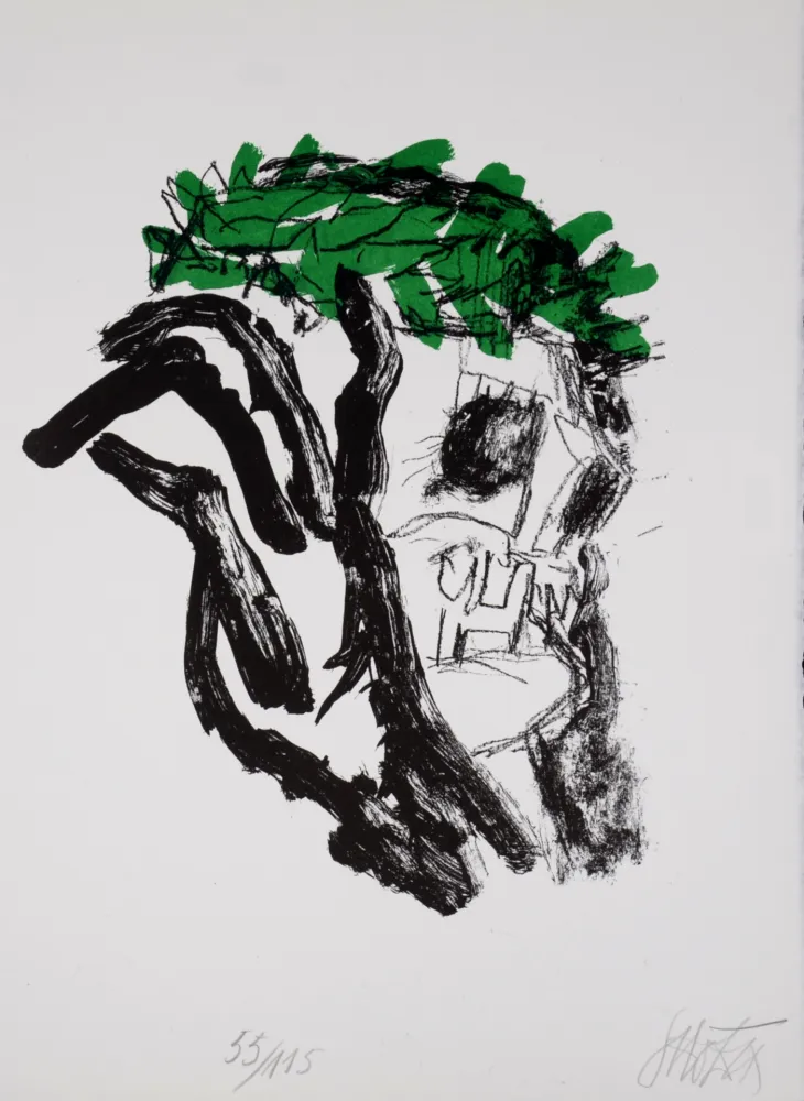 石版画 Dix - Sonnet II, 1968 - Hand-signed