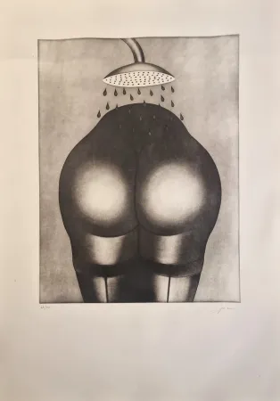 蚀刻版画 Djak - Senza titolo