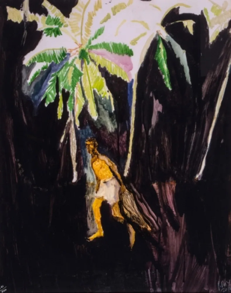 版画 Doig - Fisherman