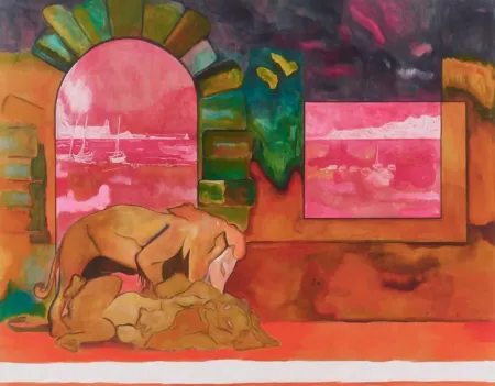 复数作品 Doig - Lions (Ghost)