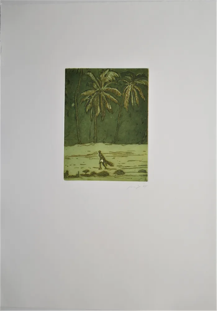 版画 Doig - Pelican