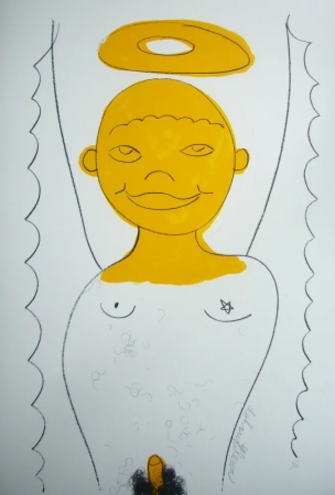 石版画 Dokoupil - Petit ange 3