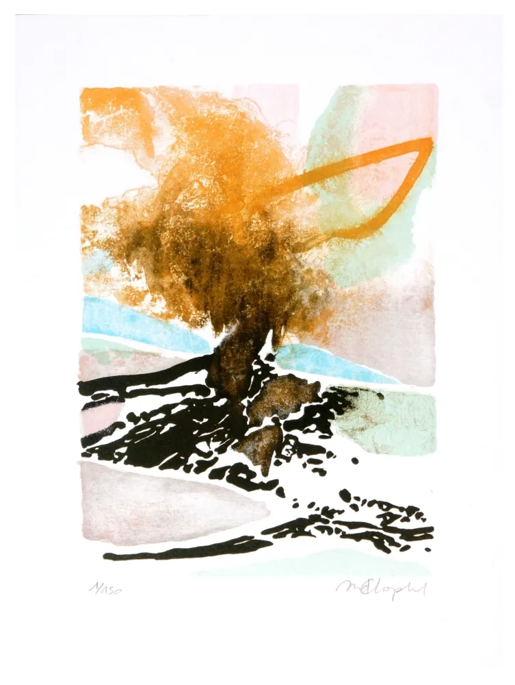 石版画 Dolma - Grey Tephra