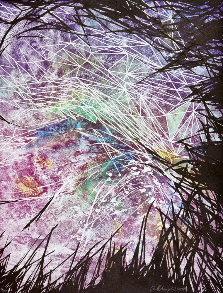 石版画 Dolma - Upside Down