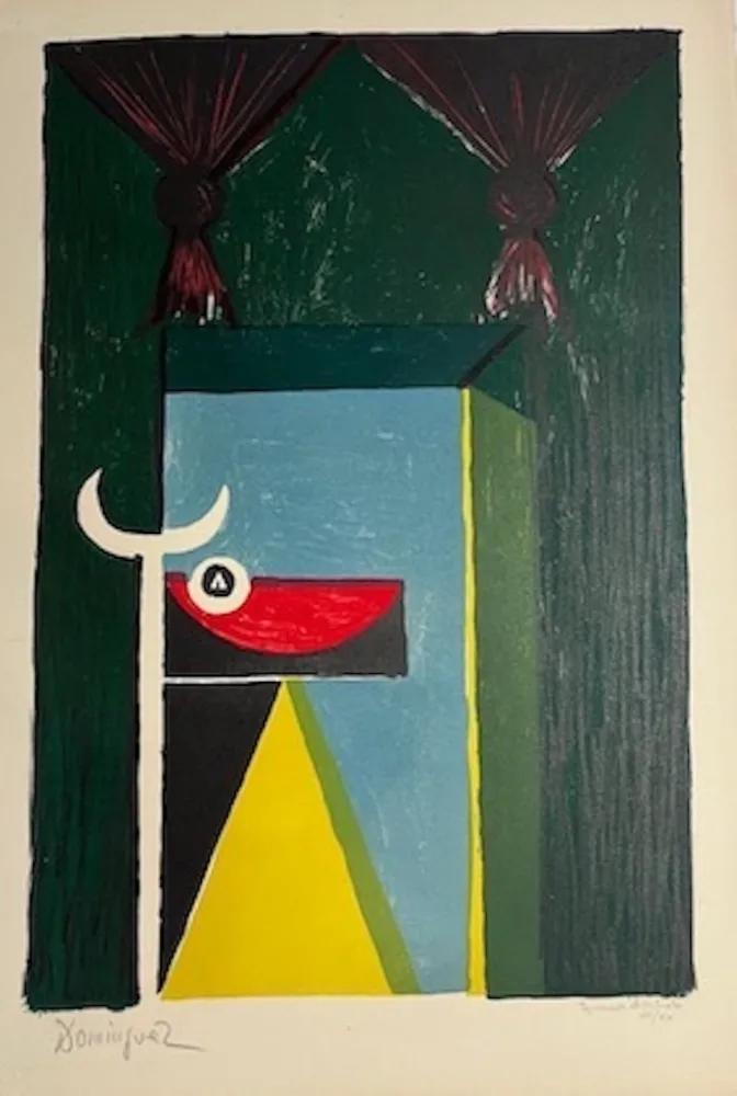 石版画 Dominguez - Tauromachie