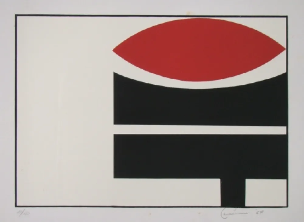 石版画 Don - Composition