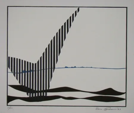 石版画 Don - Composition