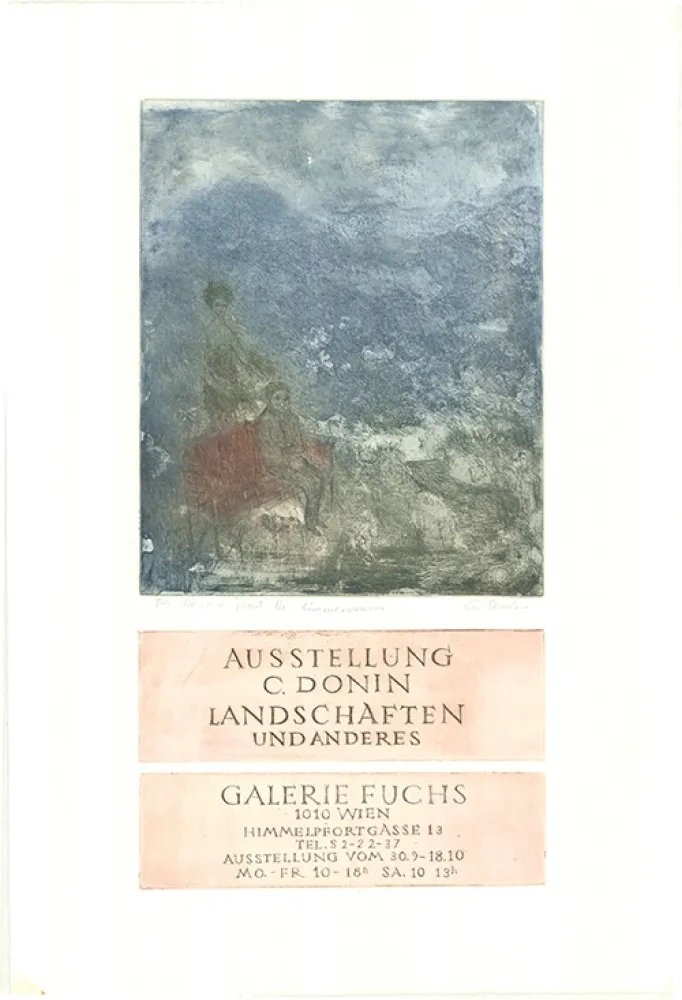 版画 Donin - Landschaften und Anderes