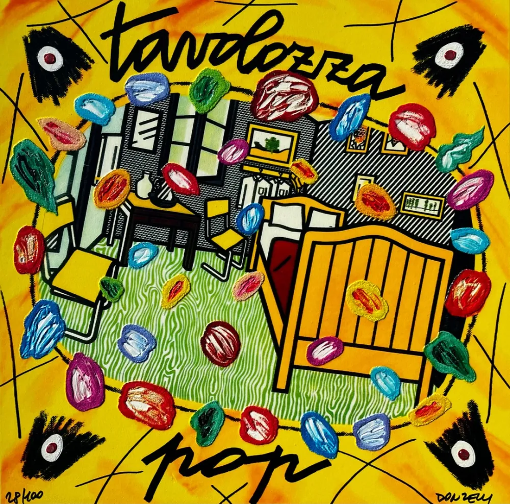 丝网印刷 Donzelli - Tavolozza pop