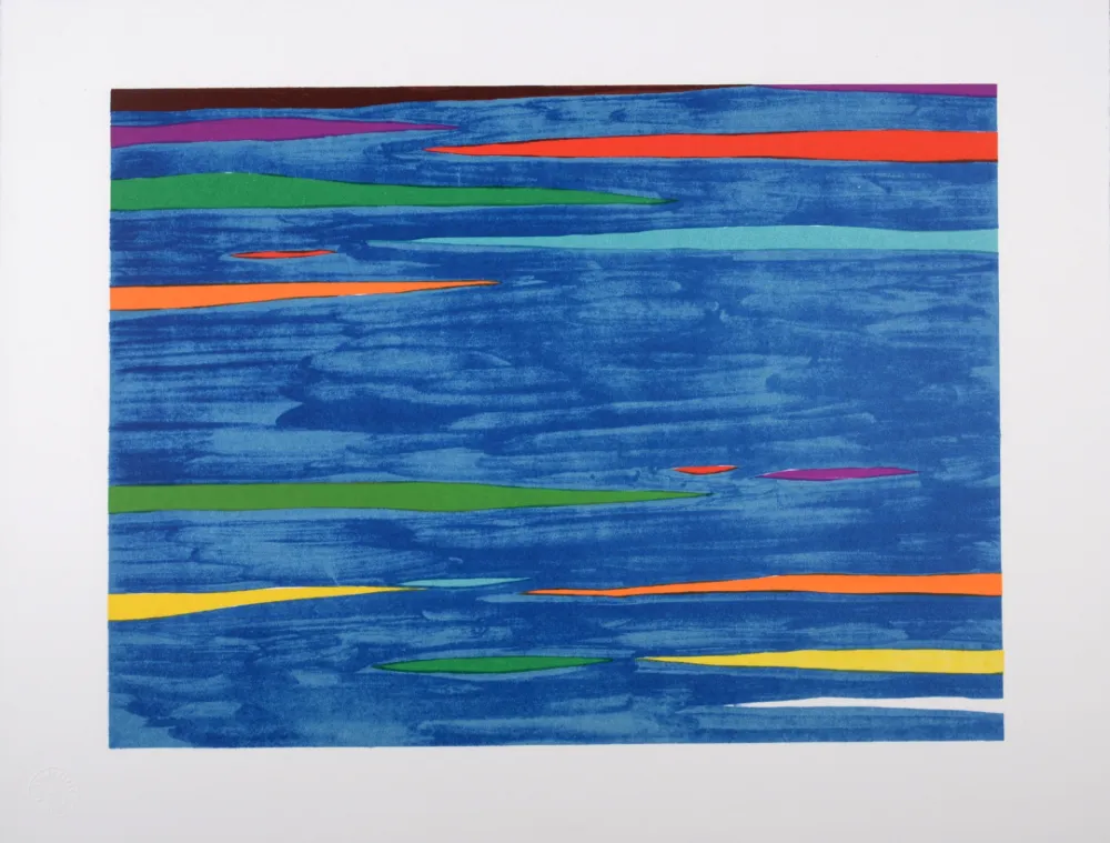 石版画 Dorazio - Composition (#A)