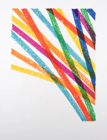 石版画 Dorazio - Composition (#D)