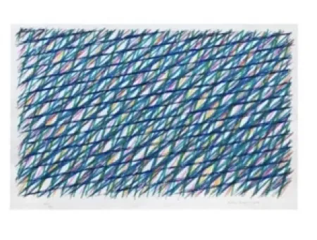 无技术 Dorazio - Composition en bleu