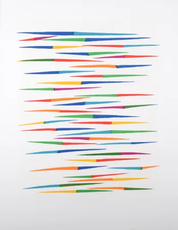 石版画 Dorazio - Composition (#G)