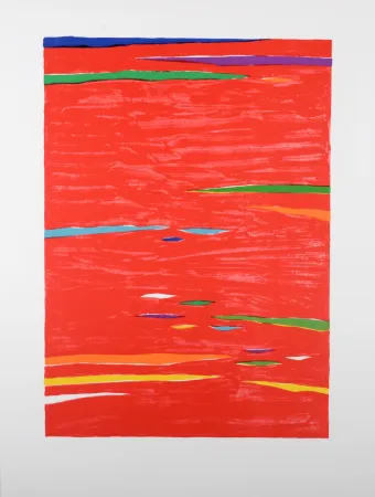 石版画 Dorazio - Composition (#H)