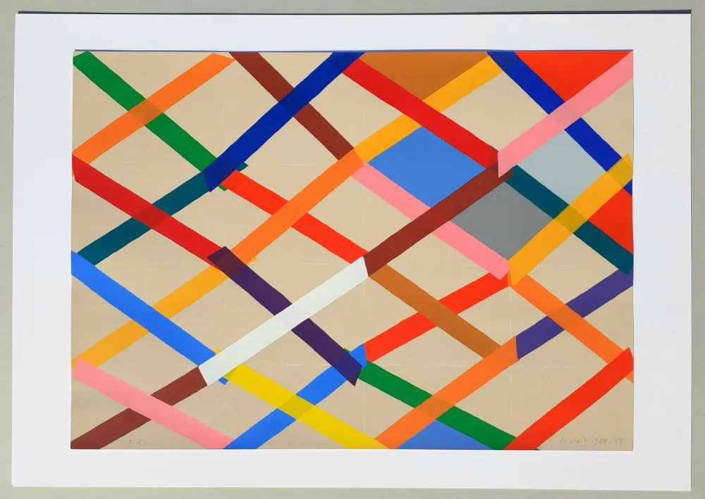 丝网印刷 Dorazio - Composizione