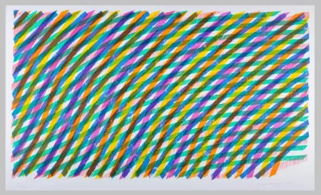 石版画 Dorazio - Composizione