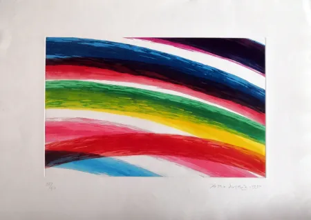 蚀刻版画 Dorazio - Composizione 