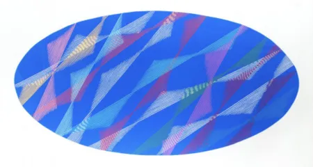 复数作品 Dorazio - Ellisse blu