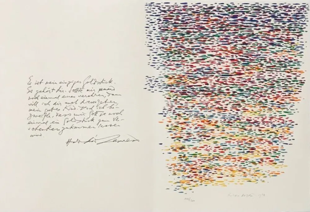 石版画 Dorazio - Erker-Treffen 3 