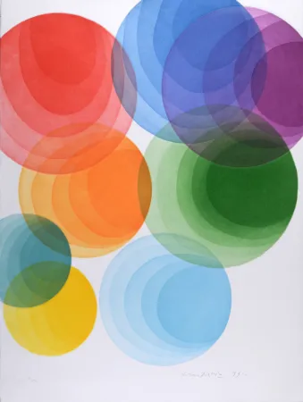 蚀刻版画 Dorazio - Europa Unita - Italia, 1991 - Hand-signed