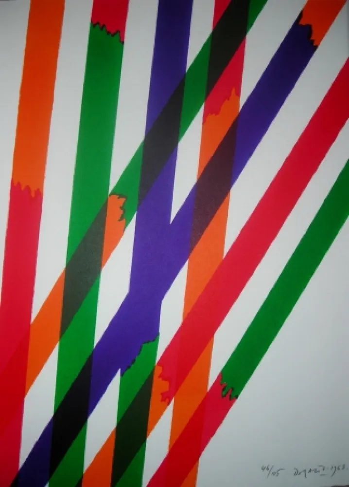 石版画 Dorazio - Jean Cassou: vingt-deux poèms