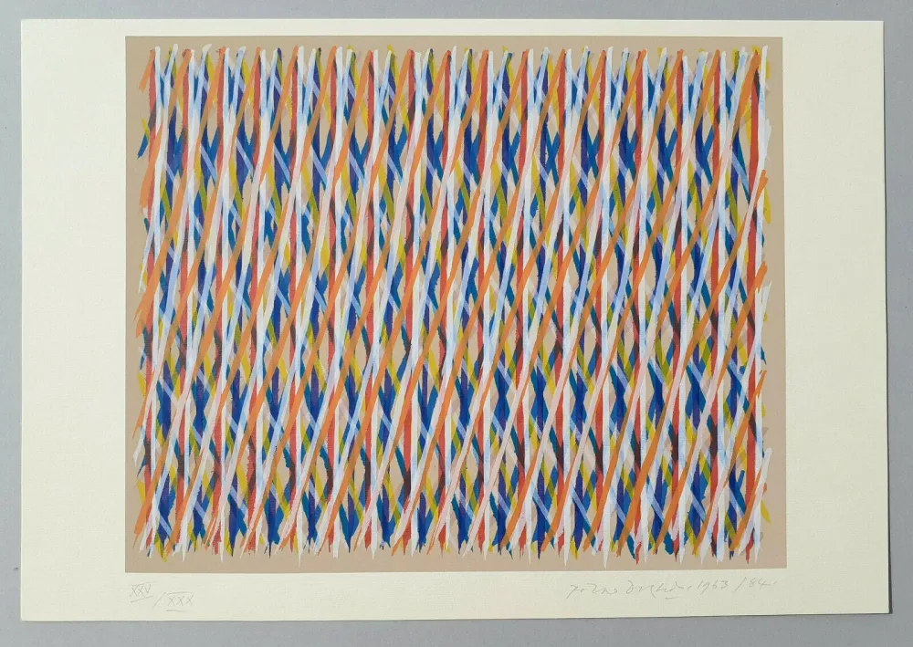 丝网印刷 Dorazio - Jeu flamand n°1