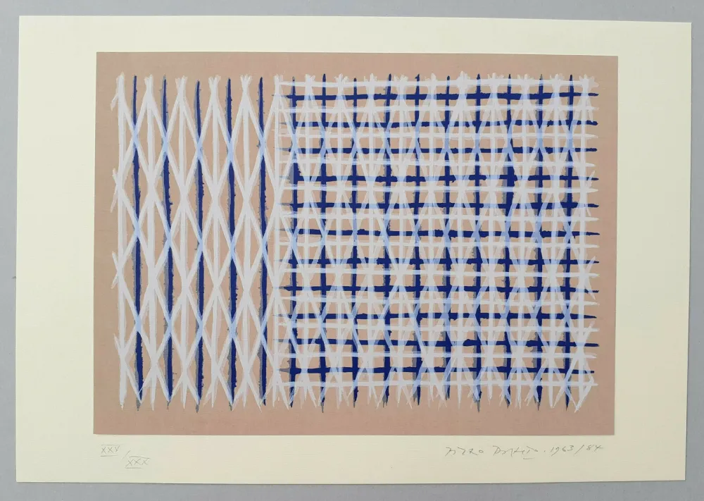 丝网印刷 Dorazio - Jeus ècossais VI