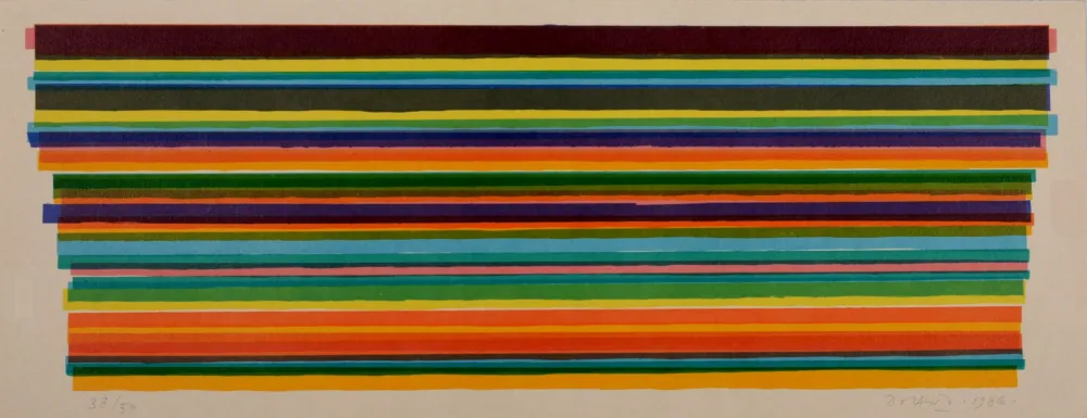 石版画 Dorazio - Kokkora (#C), 1987 - Hand-signed & numbered 