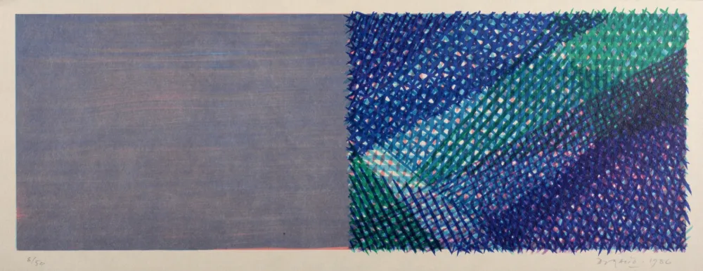 石版画 Dorazio - Kokkora #E - Hand-signed