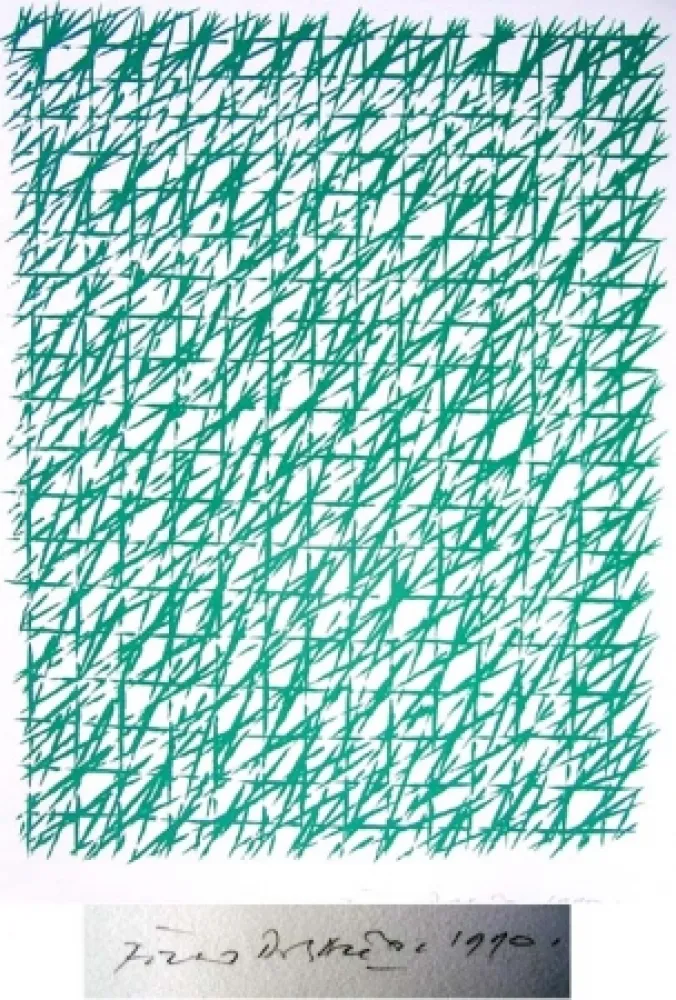 石版画 Dorazio - Natale