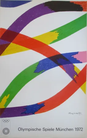 石版画 Dorazio - OL 1972 - original colourlithograph