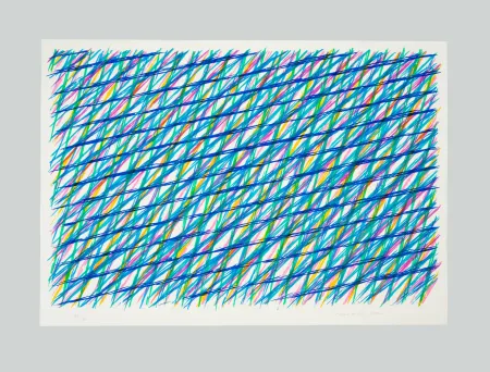 石版画 Dorazio - Reticolo