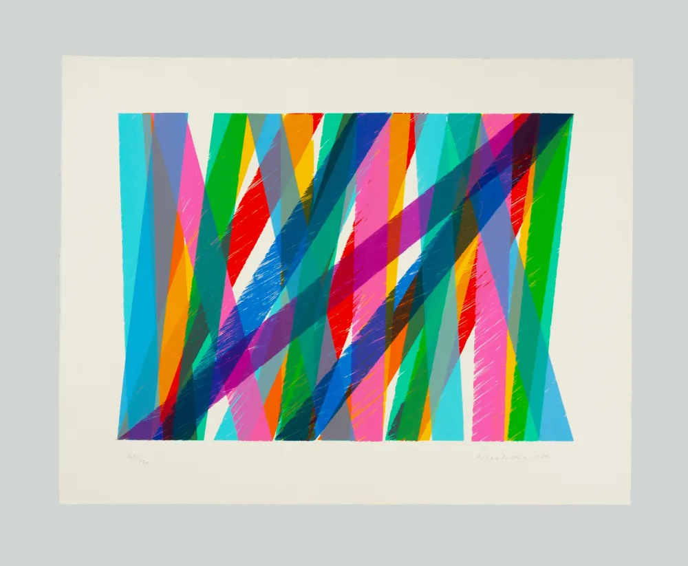 石版画 Dorazio - Senza titolo