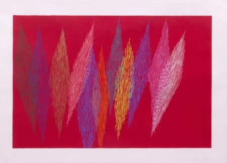 石版画 Dorazio - SENZA TITOLO