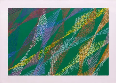 石版画 Dorazio - SENZA TITOLO