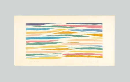 石版画 Dorazio - Senza titolo