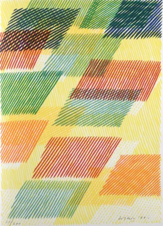 石版画 Dorazio - Un biologiste anxieux, 1987 - Hand-signed