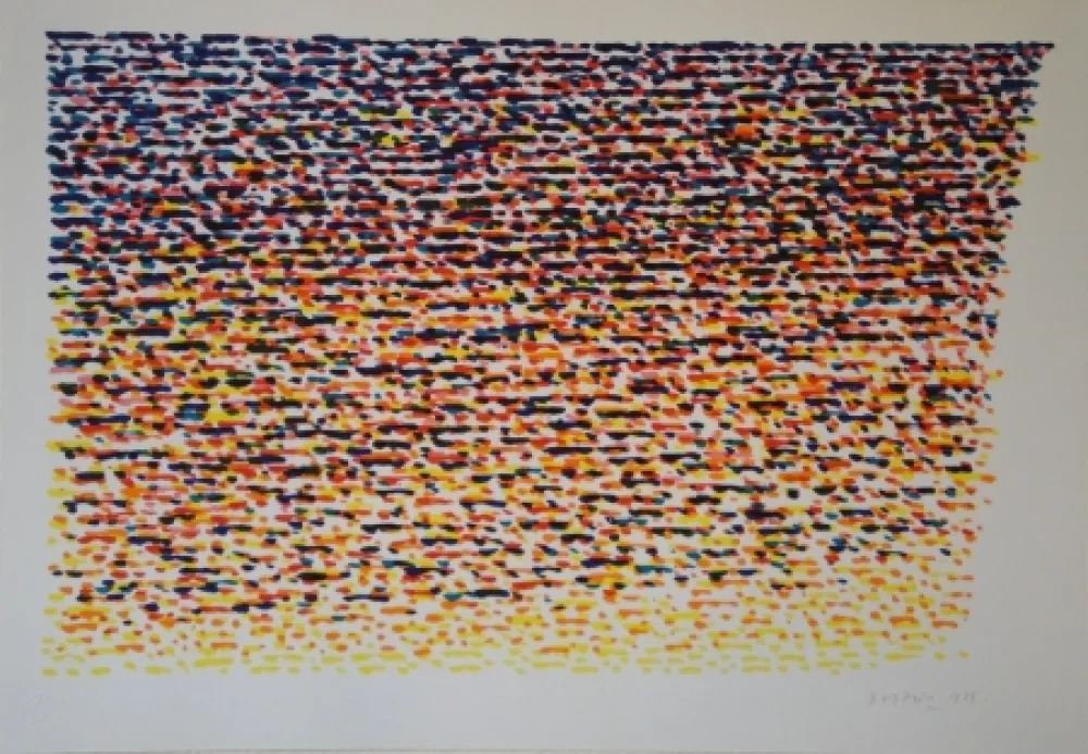 石版画 Dorazio - Untitled