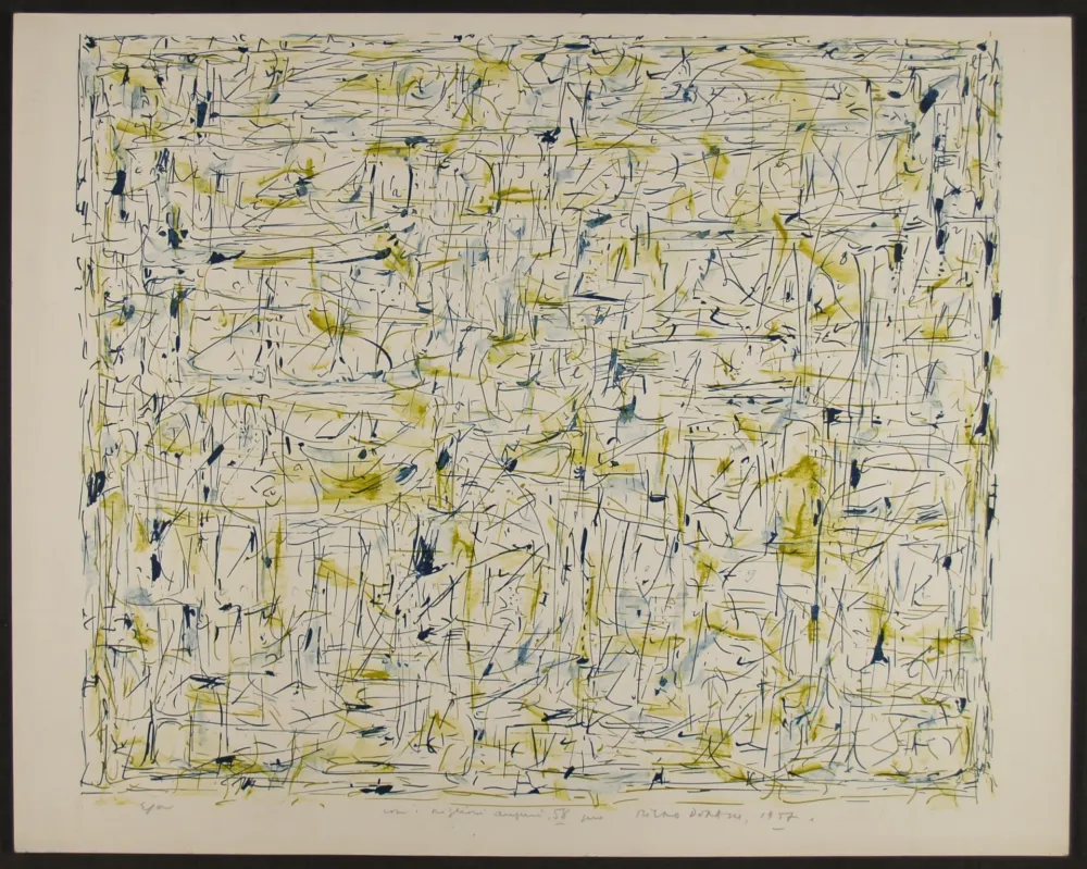 石版画 Dorazio - Untitled