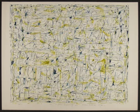 石版画 Dorazio - Untitled