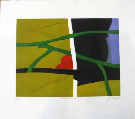 版画 Dorny - Sur les sentiers du rêve 