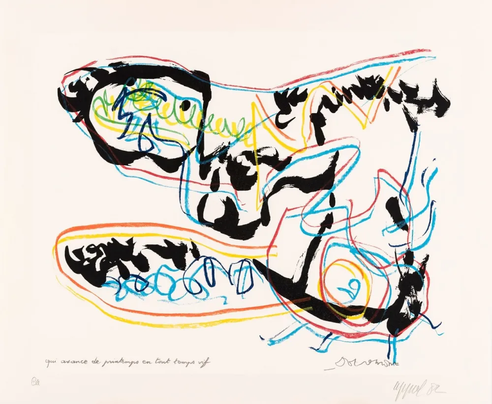 丝网印刷 Dotremont - Qui avance