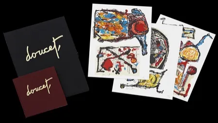 石版画 Doucet - Traces du quotidien