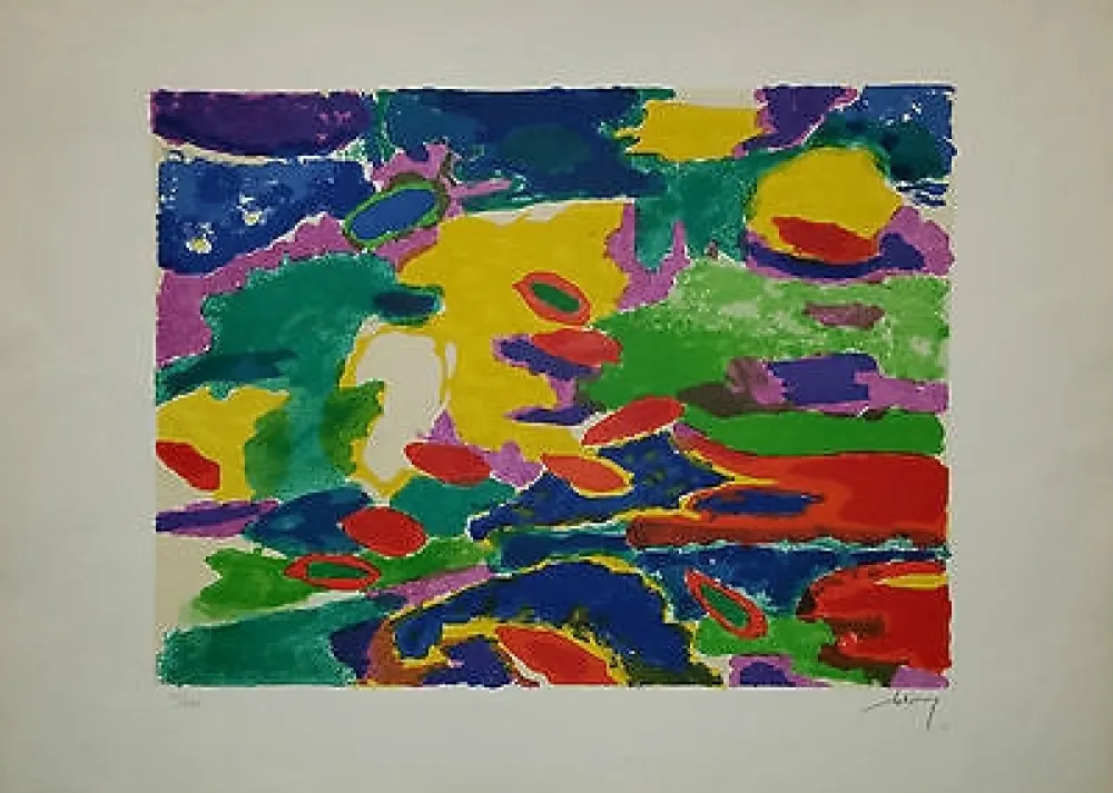 石版画 Dova  - Senza titolo