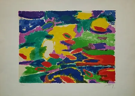 石版画 Dova  - Senza titolo