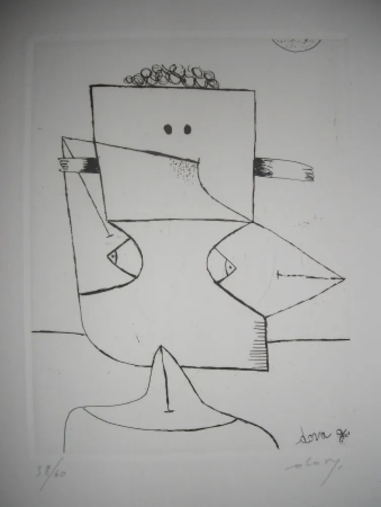 蚀刻版画 Dova - The international avant garde 2